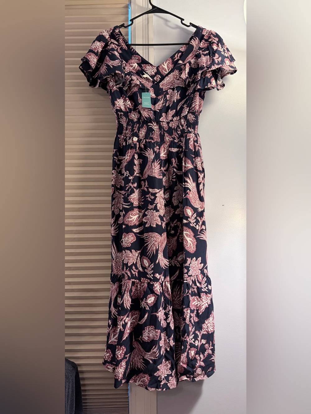 Mid-Length Floral Dress